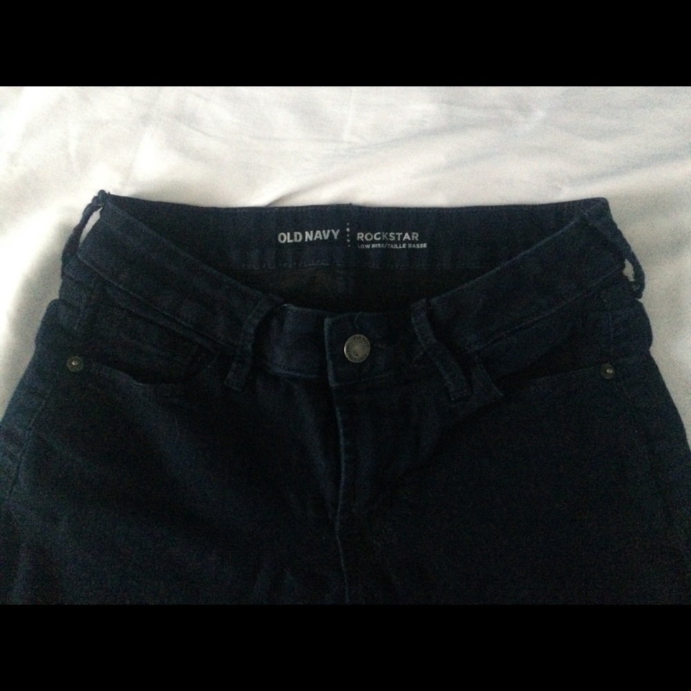 Old Navy Rockstar Dark Blue Jeans